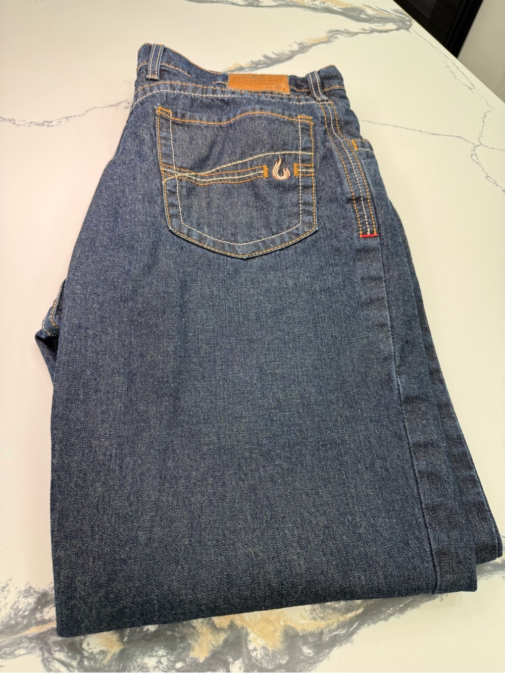 LAPCO FR Modern Men's Blue Jeans Flame Resistant 38x34 Style P-INDM10 CAT 2